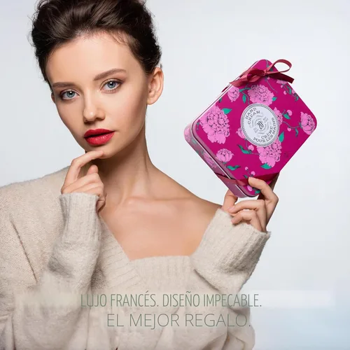 Miniatura 3 de La Chatelaine Set de regalo de crema de manos para mujeres, loción de manos para manos secas y agrietadas, tamaño de viaje, crema de manos natural