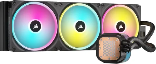 Miniatura 10 de CORSAIR iCUE Link H170i RGB Enfriador de líquido para CPU - 420mm AIO - Ventiladores QX140 RGB - Compatible con Intel® LGA 1700, AMD® AM5 - Incluye