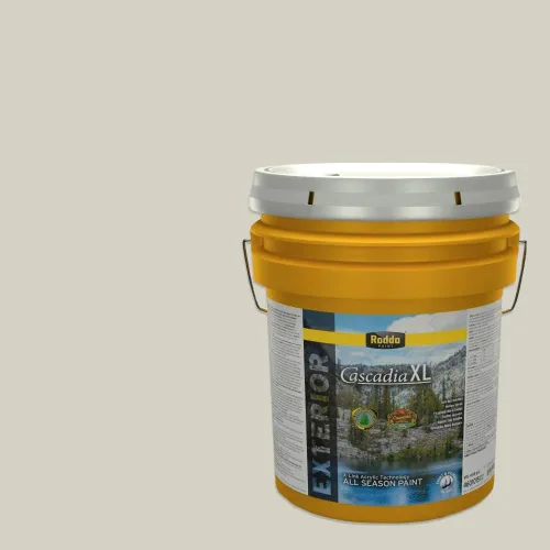 Miniatura 77 de Rodda Paint CASCADIA XL Pintura e imprimación satinada para exteriores en uno, cuarto de galón, Metropolis Mood