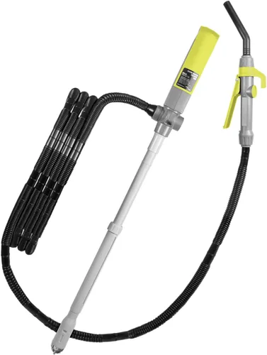 Miniatura 14 de TERA PUMP Bomba de transferencia de combustible con boquilla de control de flujo rápido y tubo telescópico y potente batería recargable, manguera
