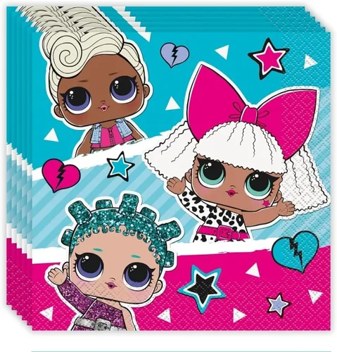 Miniatura 7 de LOL Surprise - Mantel rectangular de plástico multicolor – 54 x 84 pulgadas (1 unidad) Duradero y fácil de limpiar, perfecto para fiestas