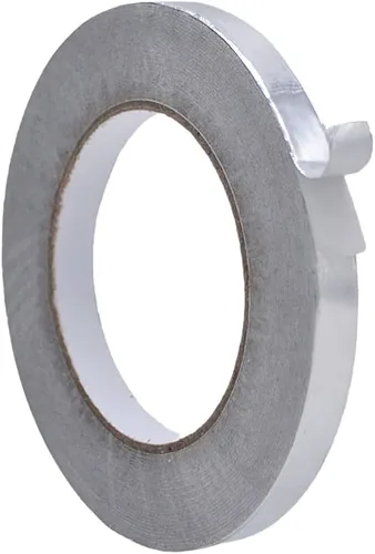 WOD - Cinta selladora reflectante de protección térmica, 1/2 pulgada x 50 yardas, ideal para aislamiento de HVAC, conductos, tuberías y metales y