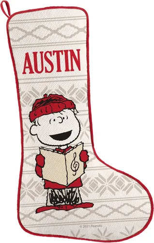 Miniatura 10 de Let's Make Memories Calcetín de Navidad Personalizado - Personalizado con Tu Nombre - Colores Tradicionales de Fiestas - Calcetines para la Familia