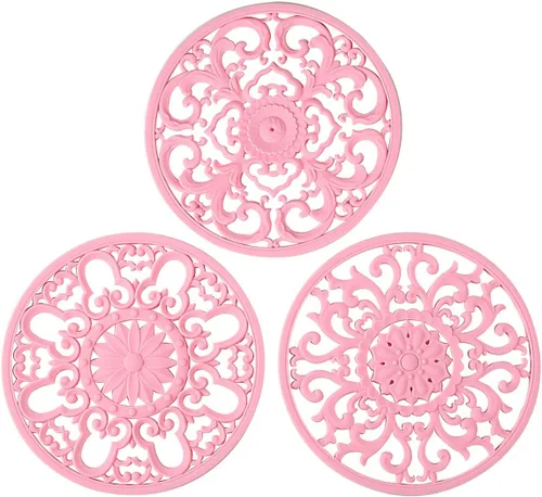 Miniatura 14 de Alfombrilla de silicona extra gruesa para platos calientes, ollas y sartenes calientes, soporte para ollas, almohadilla caliente para proteger tu