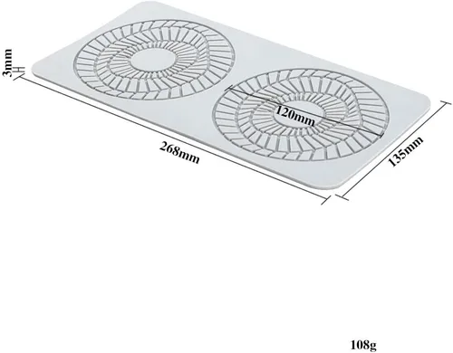 Miniatura 3 de TUKE Moldes de encaje para decoración de pasteles, moldes de silicona de hojas 3D para hornear moldes de gomitas, moldes de fondant de arcilla