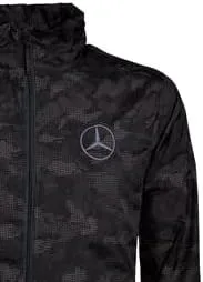 Miniatura 2 de Mercedes Benz North End Rotate - Chaqueta reflectante resistente al agua con capucha para hombre