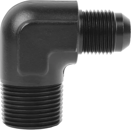 Miniatura 35 de EVIL ENERGY Adaptador de ajuste de 6AN a 3/8" NPT macho de 90 grados, aluminio