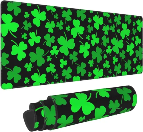 Miniatura 13 de Alfombrilla de mouse extendida para juegos de flor de cerezo japonés, 31.5 x 11.8 pulgadas, alfombrilla de escritorio grande con base de goma Mouse