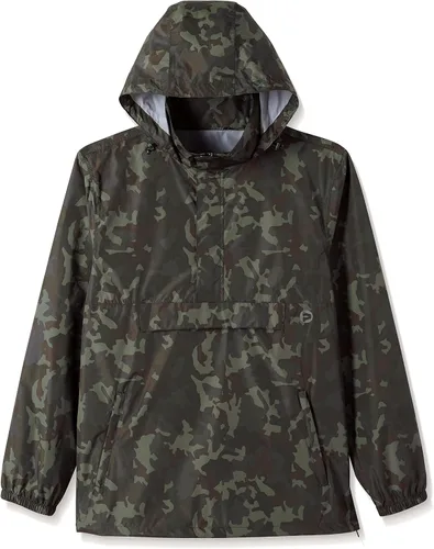 Miniatura 52 de Outdoor Ventures Chaqueta de lluvia para hombre, impermeable, ligera, plegable, para senderismo, golf, correr