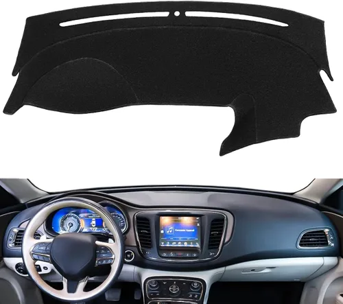Miniatura 7 de Alfombrilla de cubierta del tablero de instrumentos de ajuste personalizado para Chrysler 300 300C 2005-2010, protector de alfombra de almohadilla