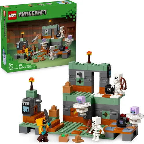 LEGO Minecraft The Trial Chamber - Juguete de construcción - Playset para gamers para niños, niñas y niños, a partir de 8 años - Incluye minifigura