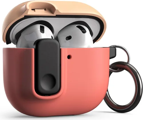 Miniatura 10 de VRS DESIGN Funda con Candado Moderno para Apple Airpods de 4ª Generación (2024), Protección Resistente con Cierre Seguro para Estuche de Airpods 4