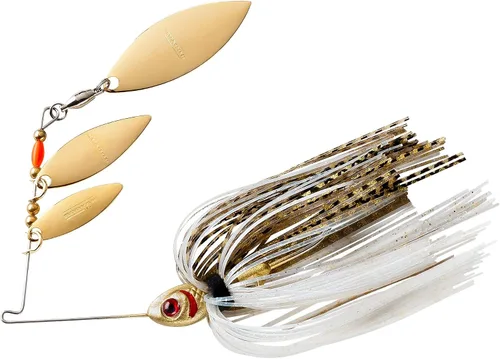 Miniatura 10 de Booyah Señuelo de pesca Shad Blade-Bait, Pearl Shiner, Mini Shad (3/16 oz)