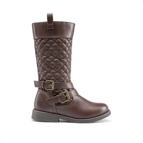 Miniatura 2 de DREAM PAIRS Botas de equitación de moda hasta la rodilla para niñas