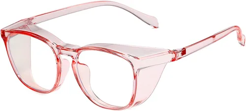 Miniatura 11 de Gafas de seguridad para hombres, mujeres, enfermeras, antivaho y a la moda, cómodas, con escudos laterales, protección ocular para adultos
