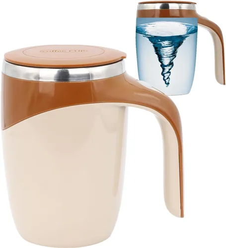 Miniatura 10 de Taza autoagitación - Taza magnética eléctrica automática para café, taza de mezcla giratoria linda, para remover café/té/chocolate caliente/leche