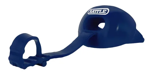 Battle protector bucal con correa conectada, para labios, con oxígeno