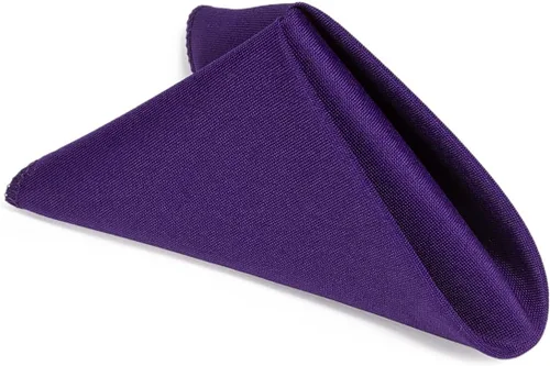 Miniatura 25 de LTC LINENS Juego de servilletas de tela azul bebé de 12 a 20 x 20 pulgadas, tela de poliéster lavable para hotel, restaurante, boda y fiesta