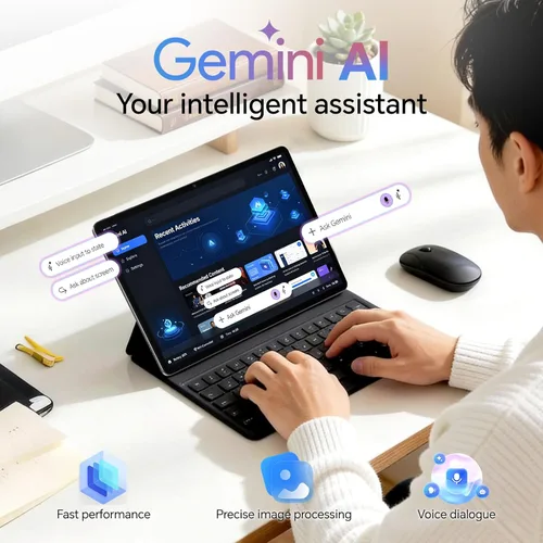 Miniatura 10 de TECLAST Artpadpro Tablet Android 15, pantalla de 12.7” 2176x1600, 20GB+256GB, Gemini Ai, 10000mAh+carga rápida de 30W, tablet de 13 pulgadas