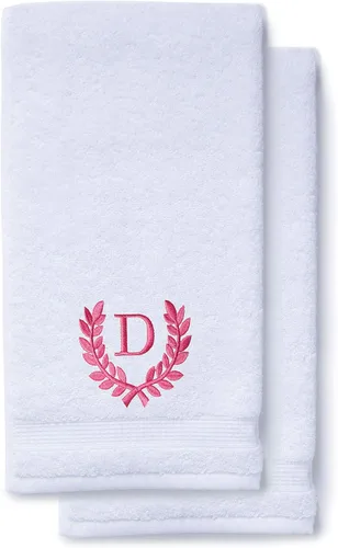 Miniatura 114 de Toallas de mano decorativas y con monograma para baño, cocina, maquillaje Regalo personalizado para boda-nupcial Toalla turca de lujo