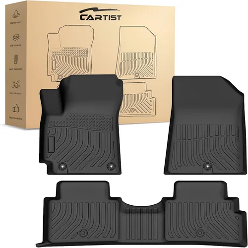 Miniatura 23 de Alfombrillas Civic - Revestimiento de Suelo para Honda Civic 2022-2025 2026 Sedán Hatchback Si (Incluye Sport, No para Híbrido) y Acura Integra