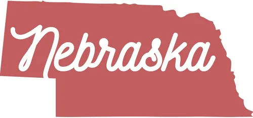Miniatura 55 de CafePress I Love Nebraska Taza de café de cerámica de 11 oz (11.0 fl oz)