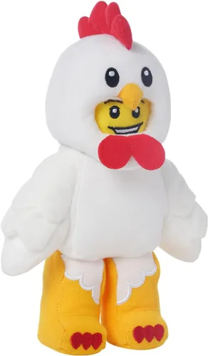 Miniatura 3 de LEGO Minifigure Chicken Suit Guy - Personaje de felpa de 9 pulgadas