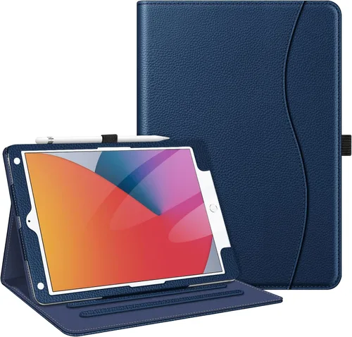 Miniatura 23 de Fintie - Funda para iPad de 9ª / 8ª / 7ª generación (2021/2020/2019) de 10.2 pulgadas - [Protección de esquinas] Funda con soporte de visualización