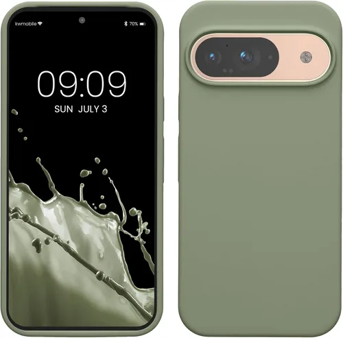 Miniatura 34 de kwmobile Funda Compatible con Google Pixel 6 Pro - Funda de Teléfono de Silicona TPU con Acabado Suave - Azul Caribe
