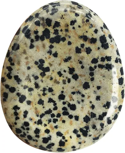 Miniatura 12 de Fekuar Piedra de cristal de jaspe kambaba natural, piedra de preocupación para el pulgar, tallada a mano, piedras de bolsillo de lágrima de cristal