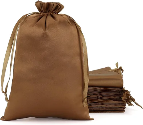 Miniatura 12 de Bolsas de regalo pequeñas de satén negro, 30 unidades de 3 x 4 con cordón, para aula de niños, boda, cumpleaños, graduación, recuerdos de fiesta