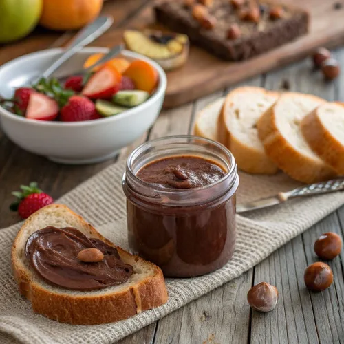 Miniatura 4 de Nocciolata, crema de avellana para untar sin lácteos, orgánica, 8.82 onzas