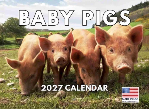 Miniatura 28 de Calendario alpaca 2026, calendario mensual de pared de 12 meses Hecho en Estados Unidos.