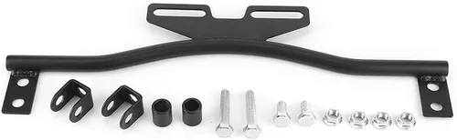 Joyzan Soporte de luz de paso de motocicleta, cabeza de paso de conducción, luces LED, soporte de montaje de foco, kit de barra de señales de giro