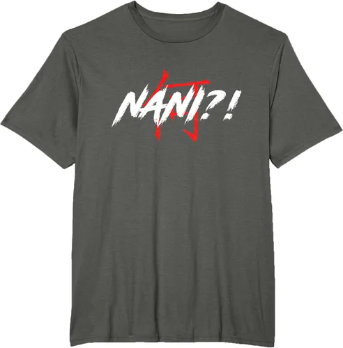 Miniatura 6 de Nani Meme Anime Japanese Camiseta, Negro, S