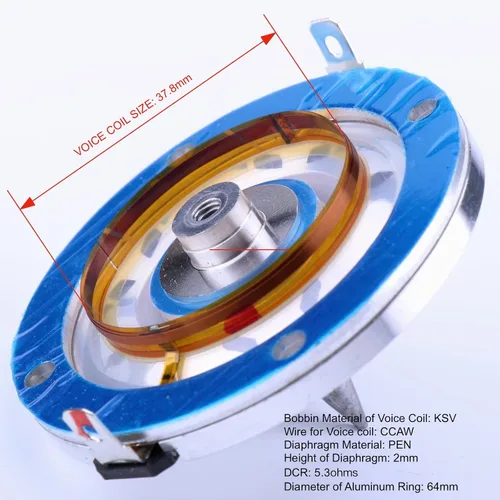 Miniatura 2 de Diafragma de repuesto para JBL 2408H-2, PRX 710, 712, 715, 725, 735 Series