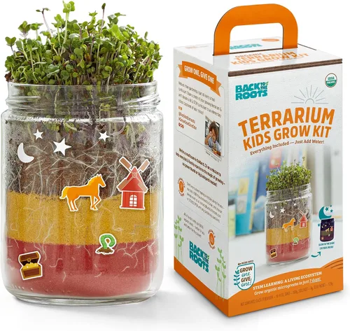 Back to the Roots Kit de cultivo de terrario - Juego de bricolaje fácil de usar para todas las edades pequeño