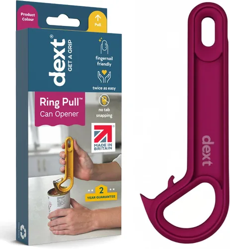 Miniatura 11 de Dext - Abrelatas de Anilla, Abrelatas de Latas Pop para Personas Mayores, Artritis y Parkinson, Fácil de Abrir, Mango Ergonómico con Agarre Cómodo.