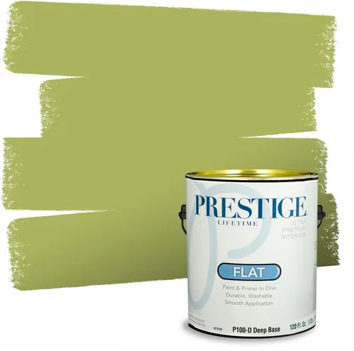Miniatura 133 de PRESTIGE Pinturas Pintura interior e imprimación en uno, 1 galón, cáscara de huevo, aventura