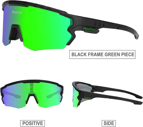 Miniatura 2 de Gafas de sol polarizadas deportivas para hombres y mujeres, equitación, pesca, golf, béisbol, correr