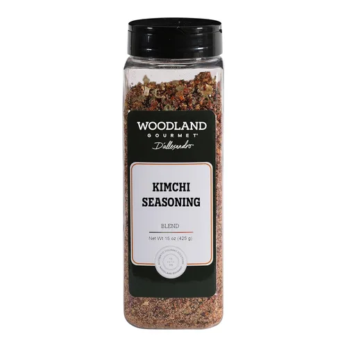 Condimento Kimchi, 15 onzas – Mezcla de especias coreanas Kimchi con Gochugaru, harina de ajo y arroz – Repollo fermentado casero y mezcla de chile