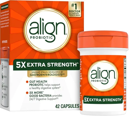 Miniatura 9 de Align Probióticos extra fuerza, probióticos para mujeres y hombres, marca #1 recomendada por médicos, 5 veces más bacterias buenas para ayudar a