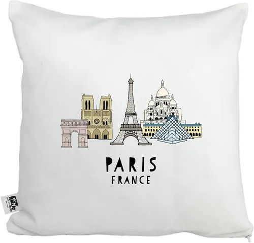 Miniatura 9 de Moonlight Makers, Downtown Atlanta, Decorative Pillow Case, 100% Cotton Canvas Pillowcase, Farmhouse Decor, Gift for Home, Original Design