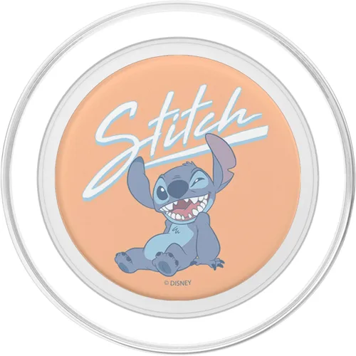 Miniatura 2 de Disney Lilo & Stitch Winking Stitch PopSockets MagSafe PopGrip para iPhone