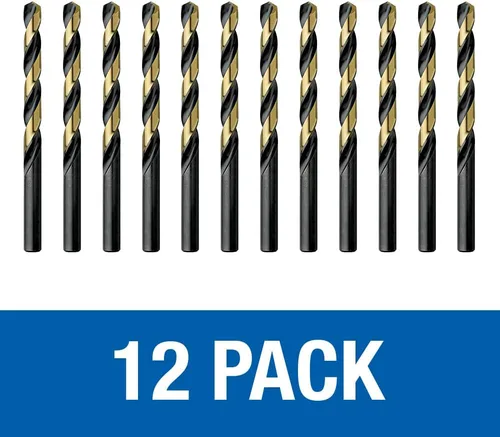 Miniatura 3 de Champion Herramienta de corte Heavy Duty BlackGold Jobber Brocas, punto de división de 135 grados: XGO-1/2 (6 piezas por paquete)-HECHO EN EE. UU