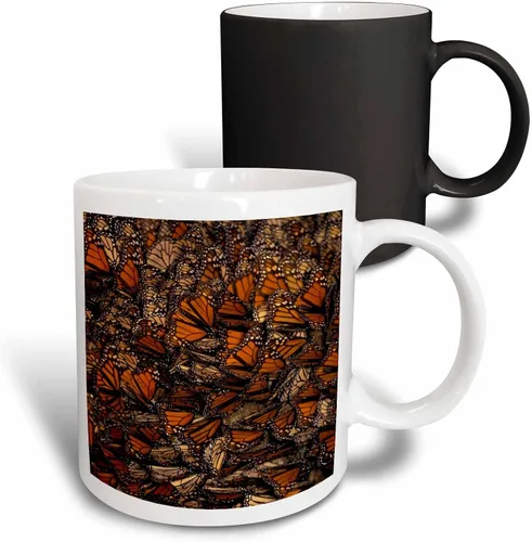 Miniatura 14 de 3dRose Taza de café, tamaño - 15oz - México. Mariposa monarca (Danaus plexippus) - SA13 GJE0047 - Gavriel Jecan Butterflies - divertido regalo