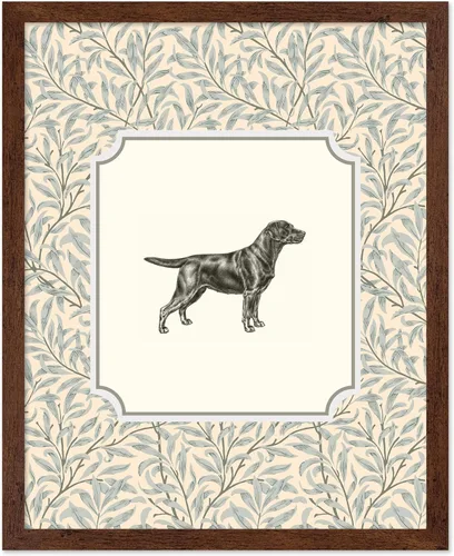 Miniatura 10 de Poster Master Póster Vintage de Cocker Spaniel Inglés - Impronta Retro de Perro - Arte Floral - Arte de Cachorros - Arte para Amantes de Animales