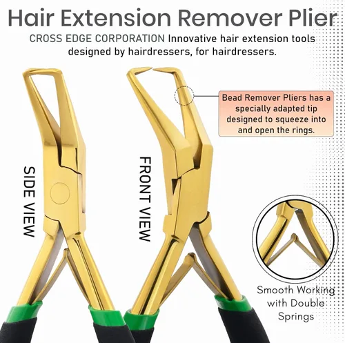 Miniatura 3 de Kit de Herramientas para Extensiones de Cabello Microlink Alicates Removedores de Cuentas y Cinta para Extensiones de Cabello y Alicates