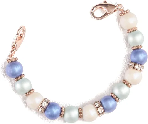 Miniatura 13 de Pulsera de alerta médica de oro rosa, pulsera médica de repuesto intercambiable de identificación médica, etiqueta de identificación no incluida