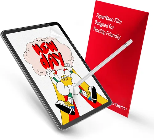 Miniatura 9 de bersem Paquete de 2 protectores de pantalla Paperfeel compatibles con iPad Mini 5 (2019) y iPad Mini 4, compatible con lápiz, antirreflejos con kit